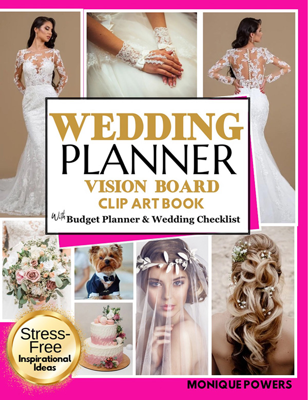 2025 Vision Board CLip Art Book by Monique Powers